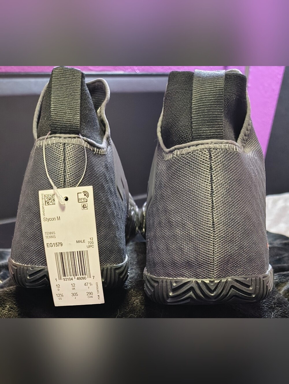 *NWT** (ADIDAS) --Stycon-- 'Grey True Orange'... - Picture 4 of 9
